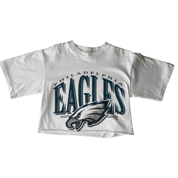 Philadelphia Eagles Vintage Shirt Womens Small Medium * NFLP 1996 Single Stitch - Picture 3 of 9